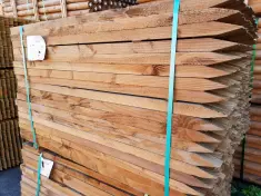 1.625 x 1.75 x 4 Oregon DF Square Tree Stakes